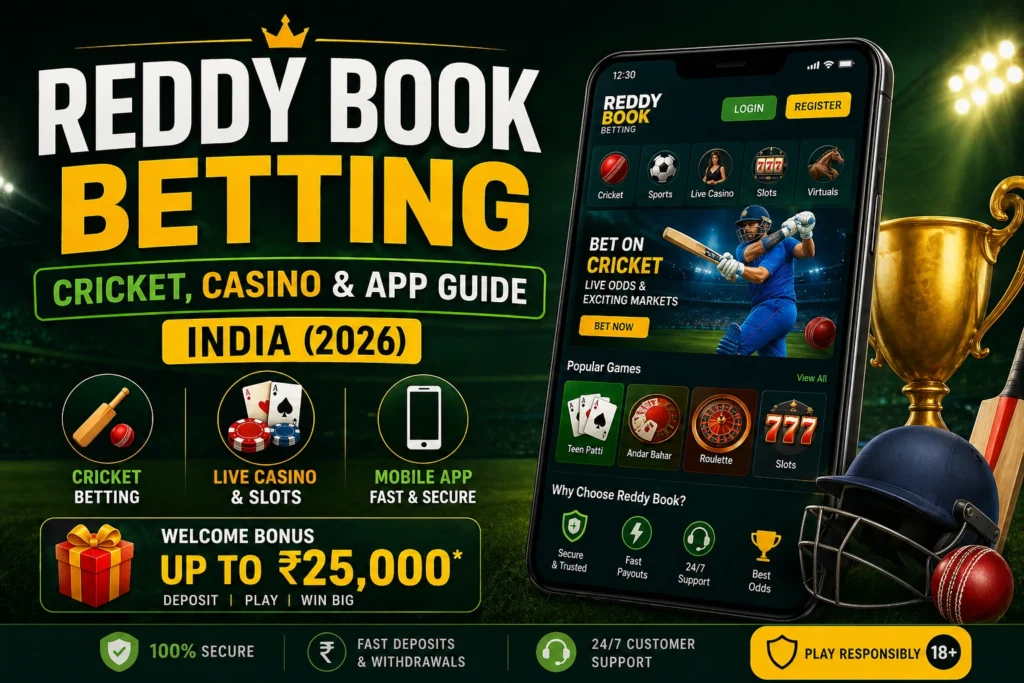 reddy book betting