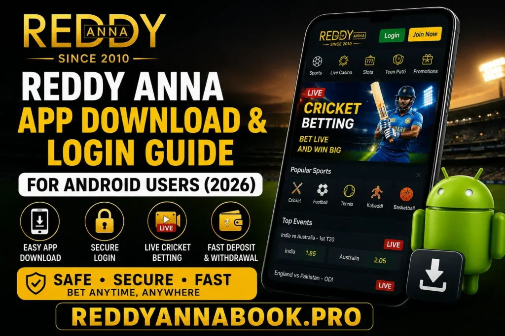 Reddy Anna App Download