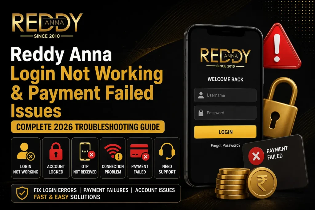 Reddy Anna Login