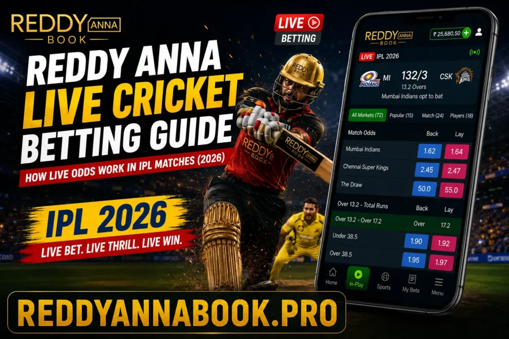 Reddy book betting Betting